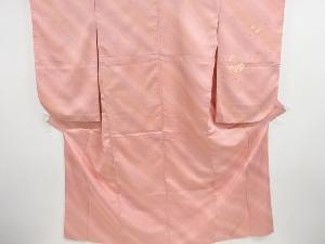 芝草に牡丹・桜模様二尺袖着物